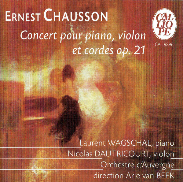 Wagschal / daturicourt / beek / orch: Concert P.piano, violon & Corde