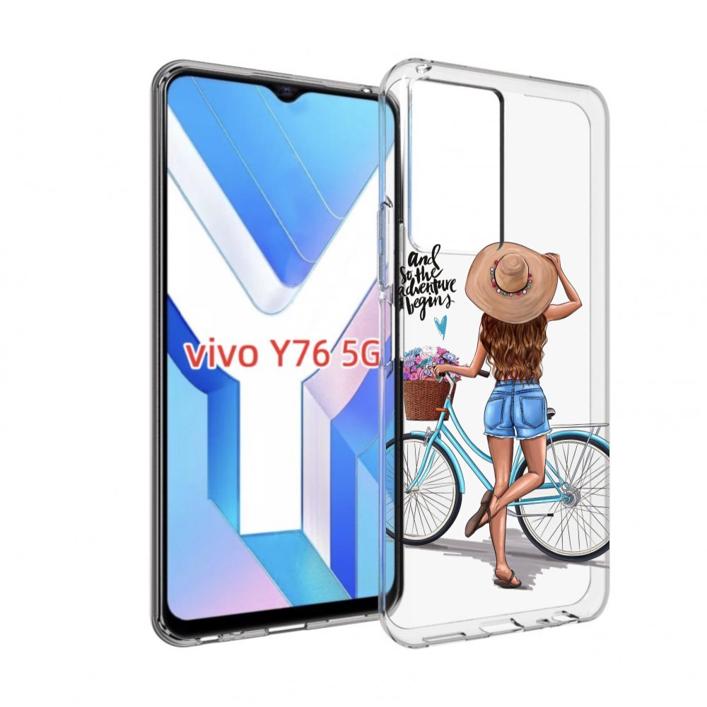 

Чехол MyPads Adventure женский для Vivo Y76 5G, Прозрачный, Tocco
