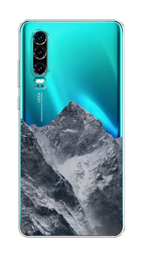 

Чехол на Huawei P30 "Горы арт 4", Серый;бежевый, 68550-2