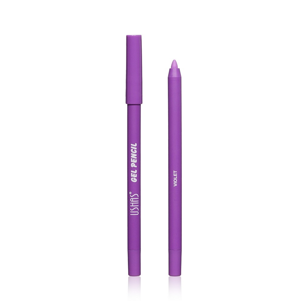 Водостойкий карандаш для век Ushas Gel Pencil Violet 1,6г водостойкий карандаш для век ushas gel pencil dancing youth 1 6г