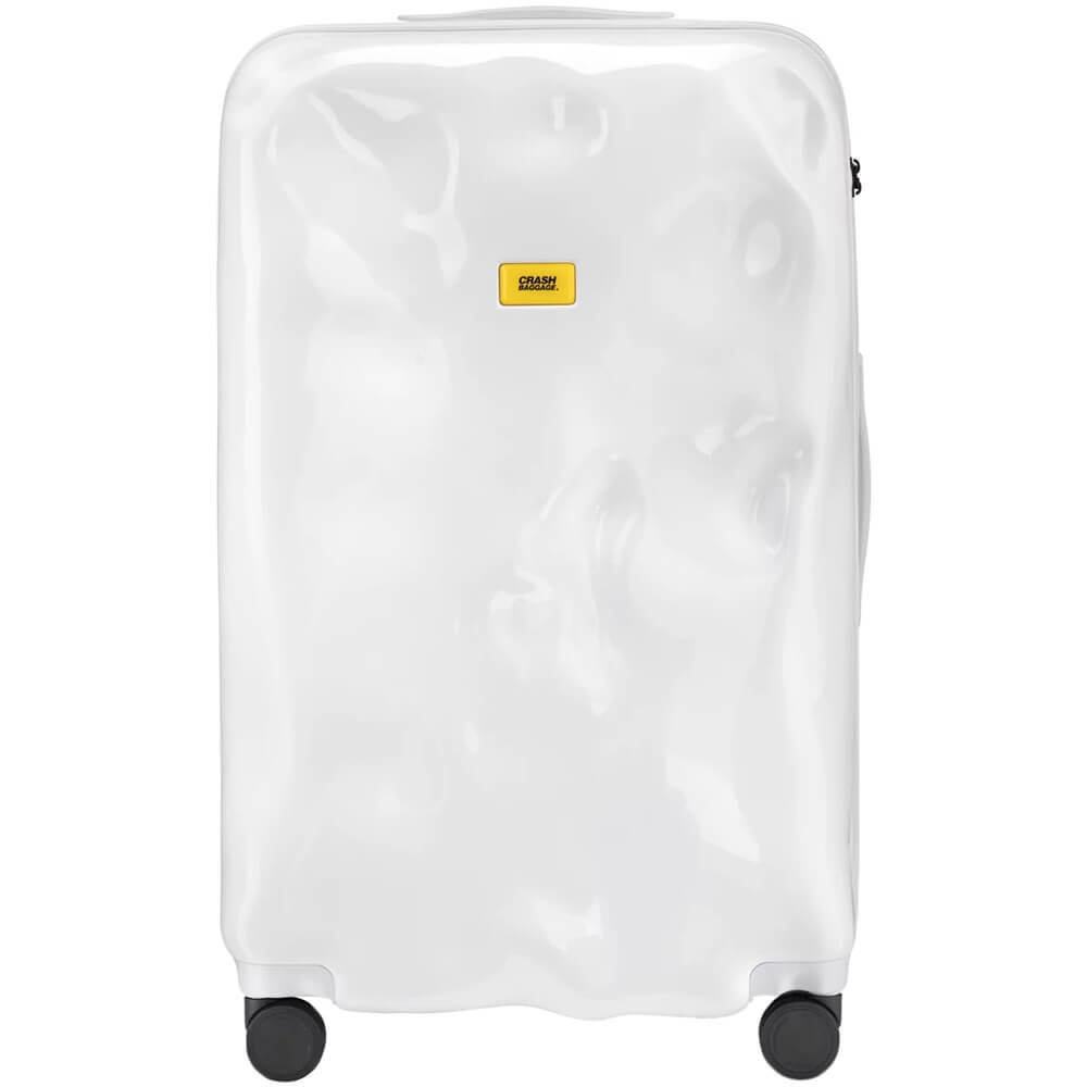 Чемодан унисекс Crash Baggage ICON TONE ON TONE Large 4w белый, 79х50х30 см