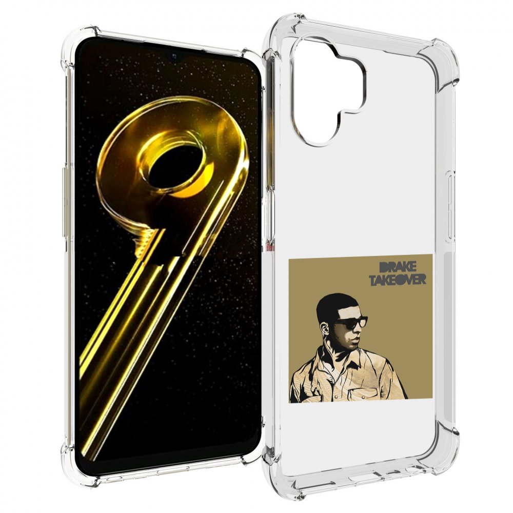 

Чехол бампер MyPads Drake - Takeover для Realme 10 5G противоуда..., Прозрачный, Tocco