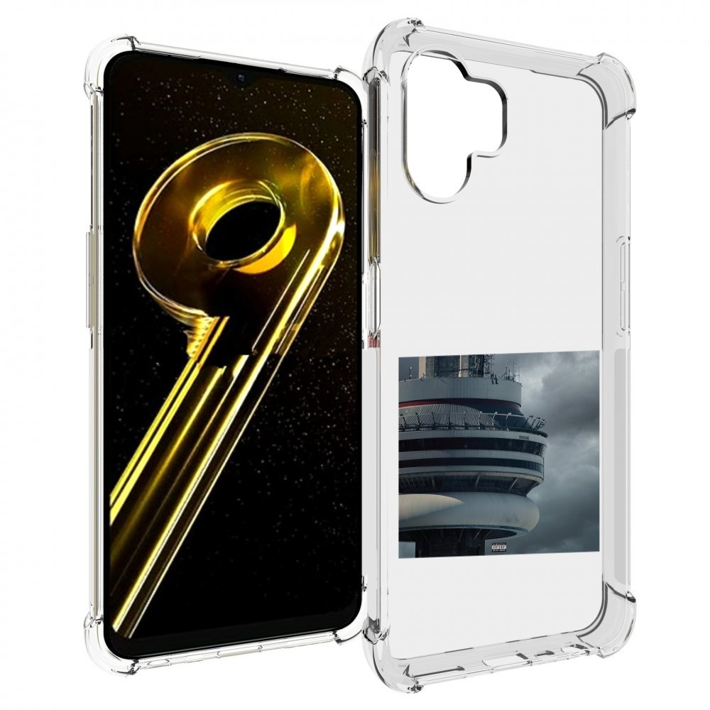 Чехол бампер MyPads Drake - Views для Realme 10 5G противоударный