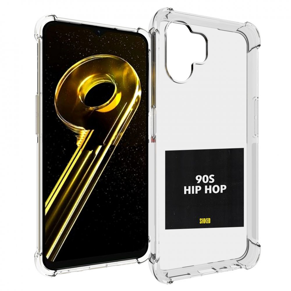 

Чехол бампер MyPads Eazy-E 90S Hip Hop для Realme 10 5G противоу..., Прозрачный, Tocco