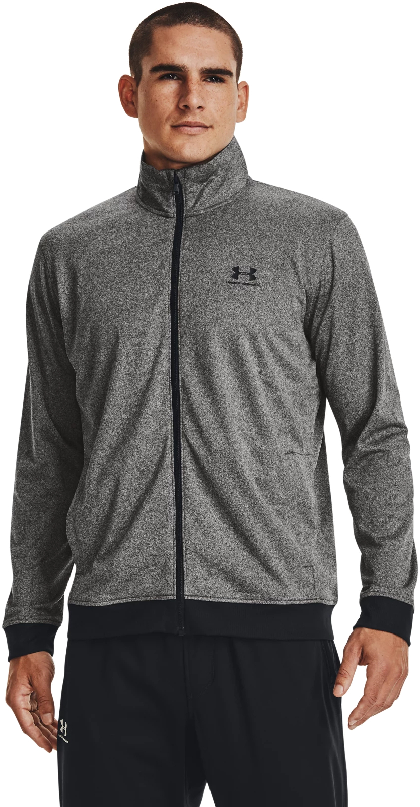 

Толстовка мужская Under Armour SPORTSTYLE TRICOT JACKET серая LG, Серый, SPORTSTYLE TRICOT JACKET