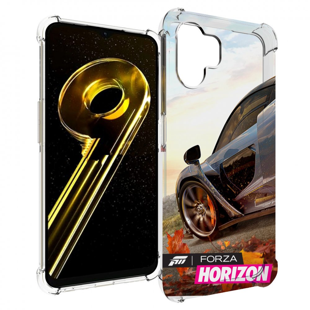 

Чехол бампер MyPads Forza Horizon 4 для Realme 10 5G противоударный, Прозрачный, Tocco
