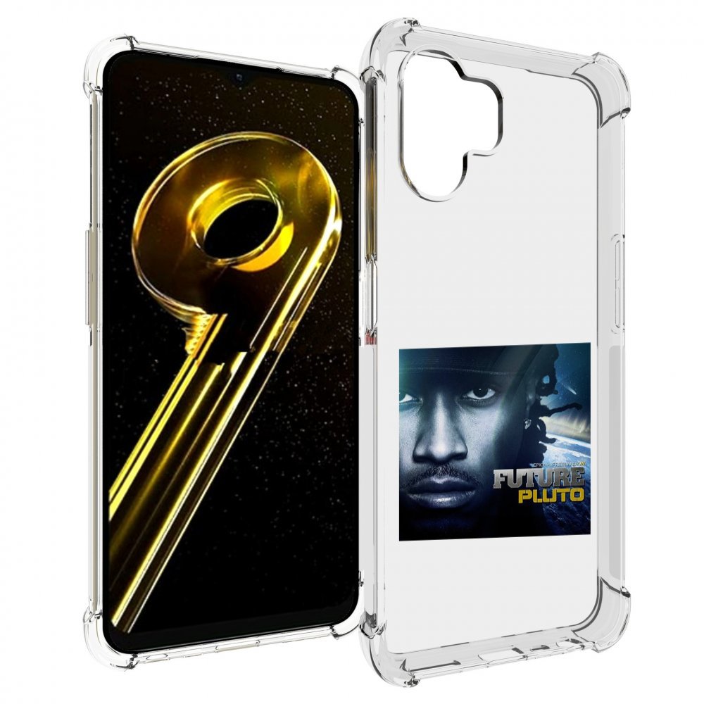 Чехол бампер MyPads Future - Pluto для Realme 10 5G противоударный