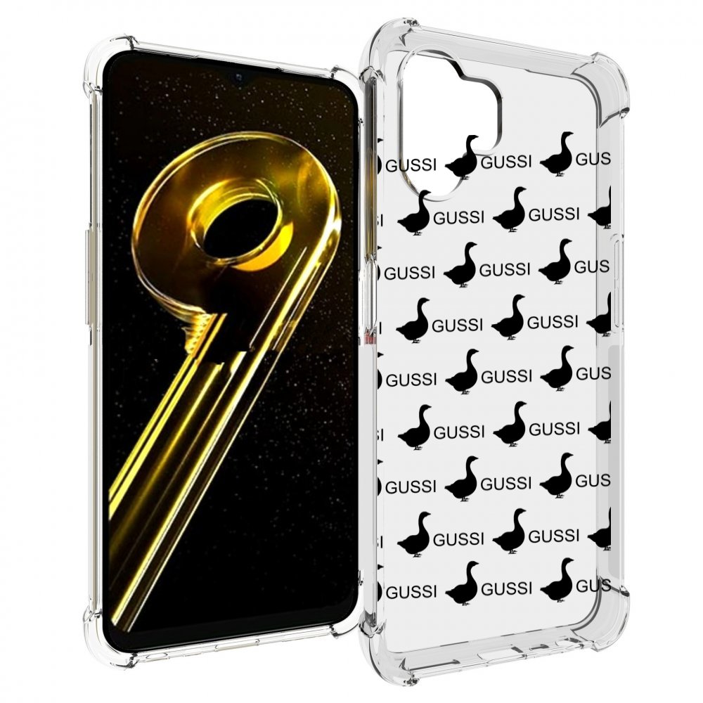 

Чехол бампер MyPads GUSSI для Realme 10 5G противоударный, Прозрачный, Tocco