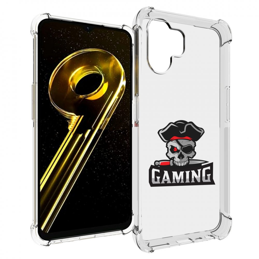 

Чехол бампер MyPads Gaming-2 для Realme 10 5G противоударный, Прозрачный, Tocco