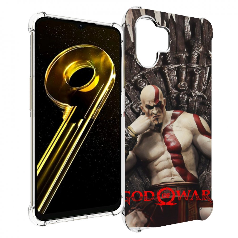 

Чехол бампер MyPads God of War Кратос для Realme 10 5G противоуд..., Прозрачный, Tocco