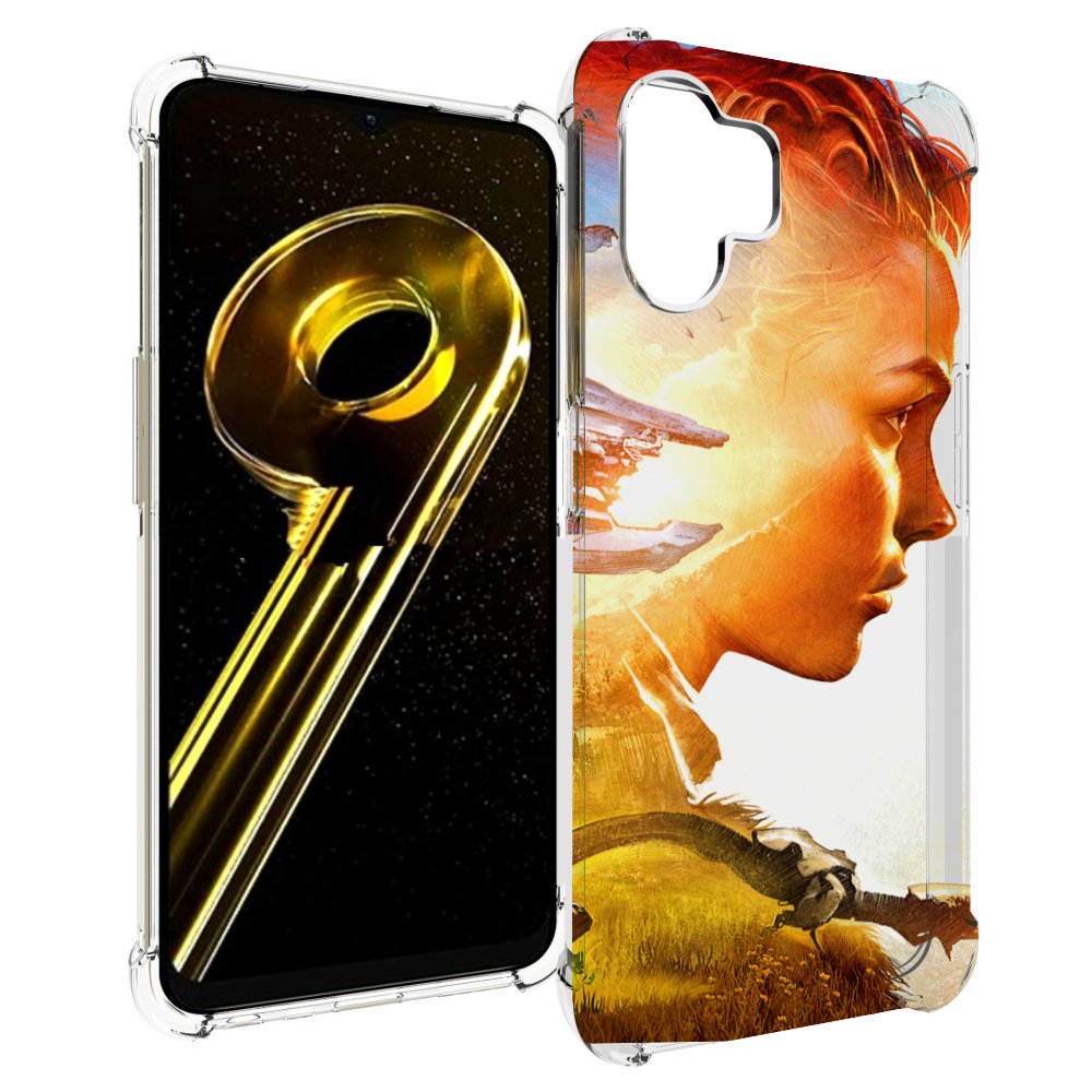

Чехол бампер MyPads Horizon Zero Dawn art для Realme 10 5G проти..., Прозрачный, Tocco