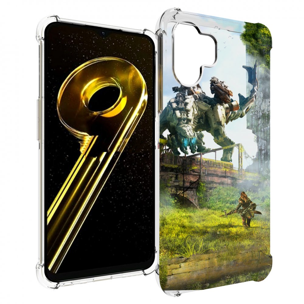 

Чехол бампер MyPads Horizon Zero Dawn для Realme 10 5G противоуд..., Прозрачный, Tocco