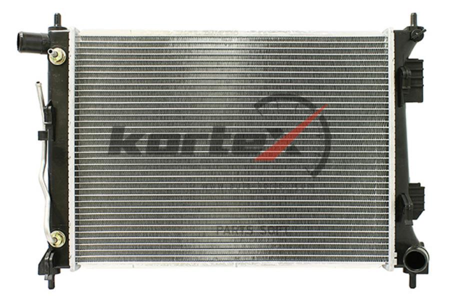

KORTEX KRD1062 Радиатор HYUNDAI SOLARIS/KIA RIO 11-14 1.4/1.6 АКПП (c трубками ох. АКПП)