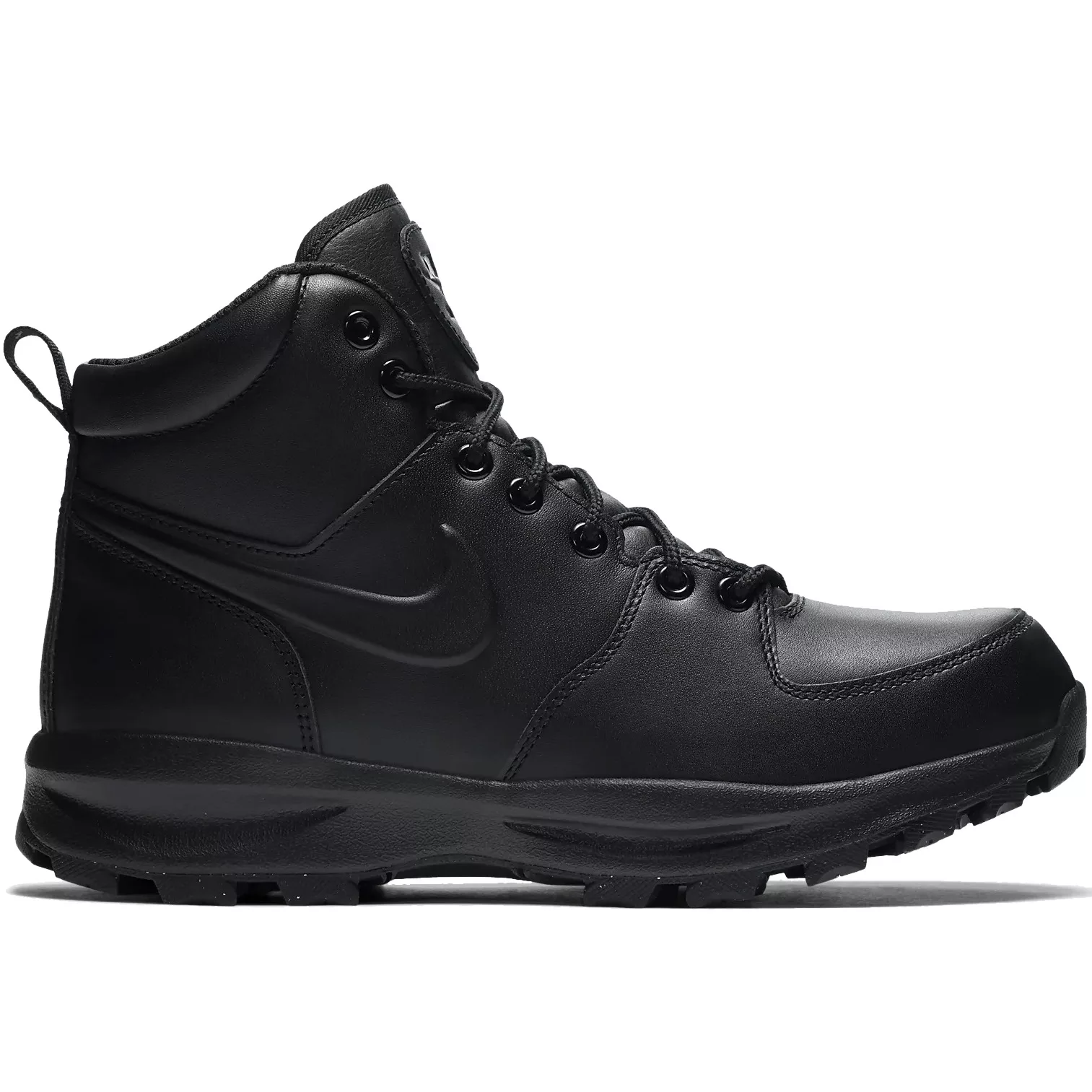 

Ботинки мужские Nike MANOA LEATHER черные 44.5 EU, Черный, Manoa Leather Boot