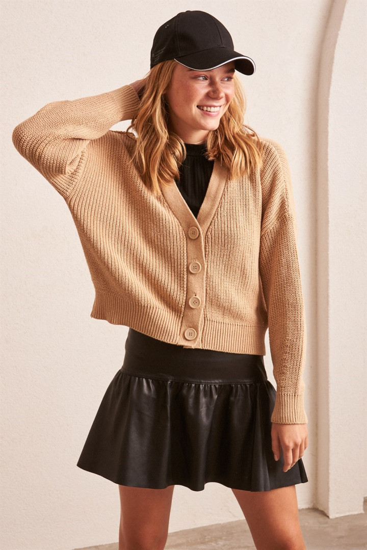 

Кардиган женский NEVER MORE 1953 коричневый S (товары доставляются из-за рубежа), 1953