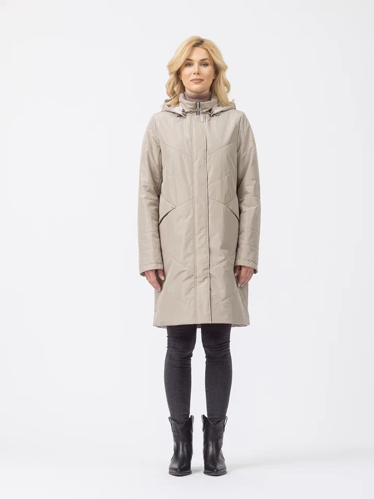 

Пальто женское Maritta 29-3024-10 бежевое 38 EU, Бежевый, 29-3024-10