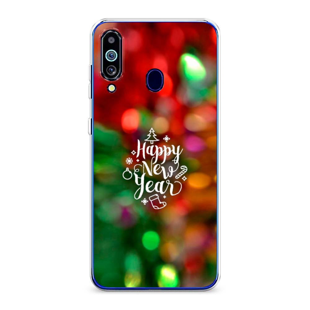 

Чехол на Samsung Galaxy M40 "Новый Год на елке", Зеленый;красный;желтый, 28750-5