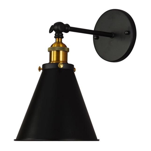 

Настенный светильник Lumina Deco LDW B007-1 BK Rubi, LDW B007-1 BK Rubi