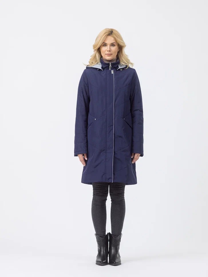 

Пальто женское Maritta 29-3024-20 фиолетовое 42 EU, Фиолетовый, 29-3024-20