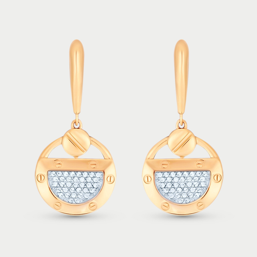 

Серьги из золота с фианитом GOLD CENTER с4565л, с4565л