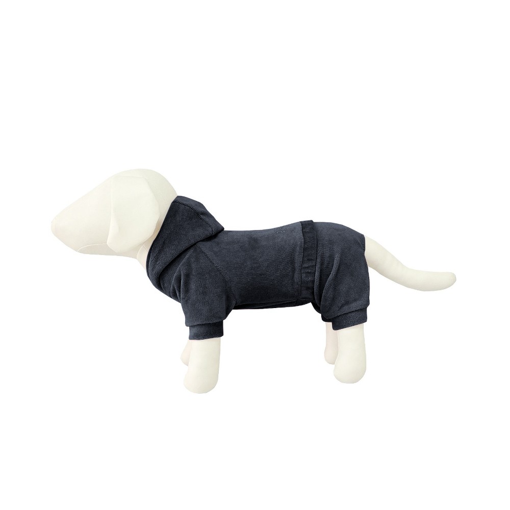 Спортивный костюм для собак OSSO Fashion Фитнес Дог, графит, размер 37