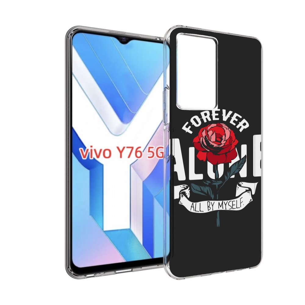 

Чехол MyPads Alone для Vivo Y76 5G, Прозрачный, Tocco