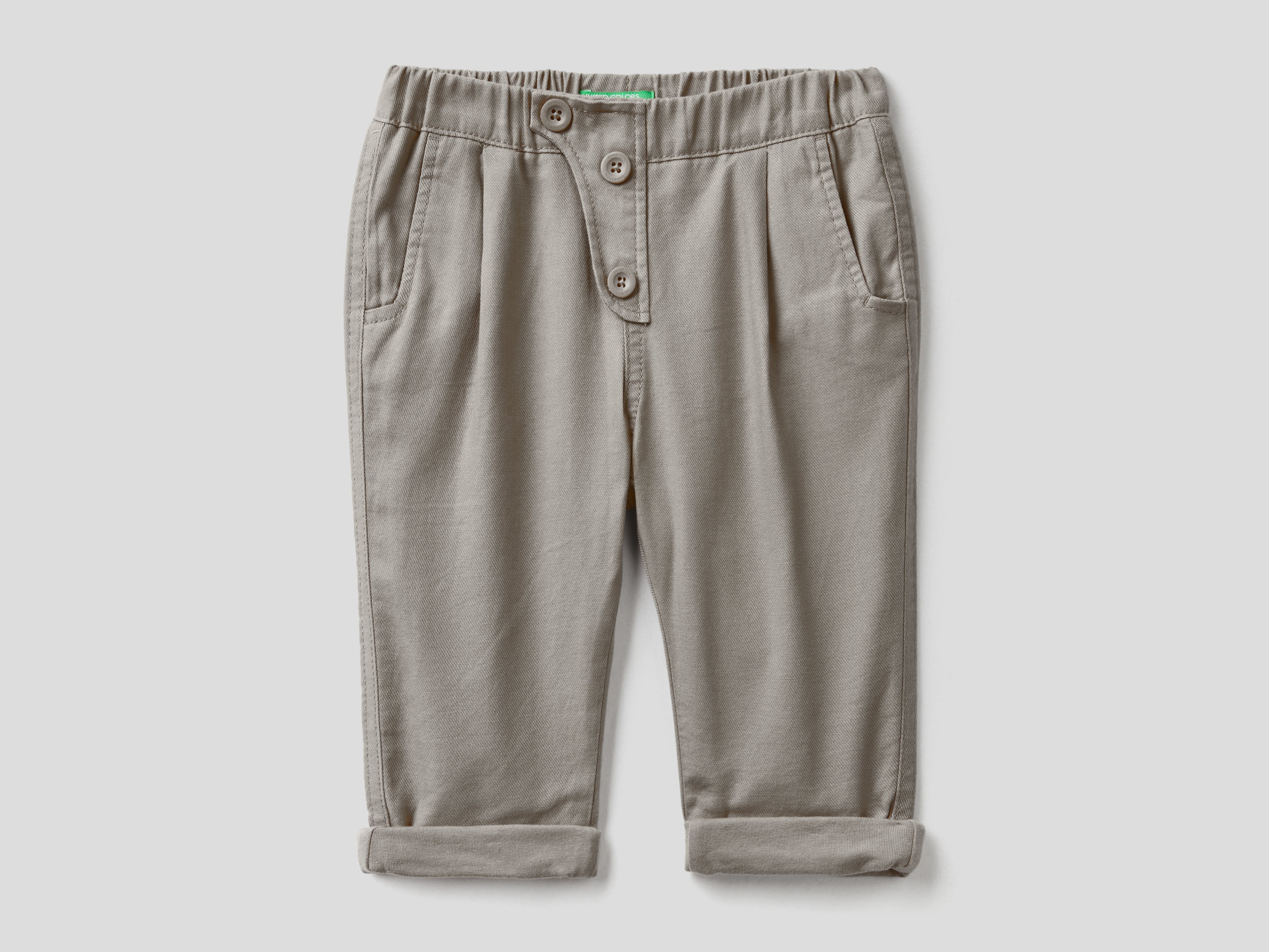 фото Брюки для мальчиков benetton цв. серый р.98 united colors of benetton