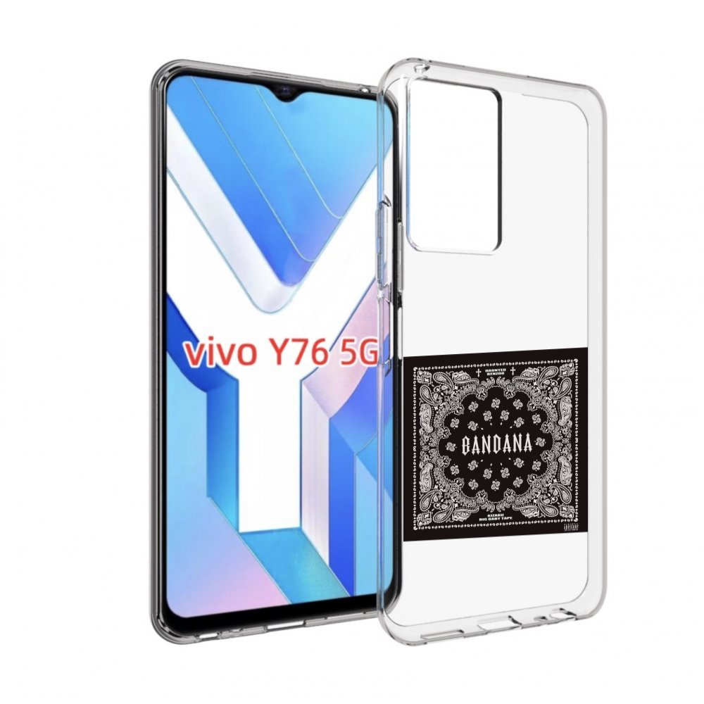 

Чехол MyPads Bandana I Big Baby Tape для Vivo Y76 5G, Прозрачный, Tocco