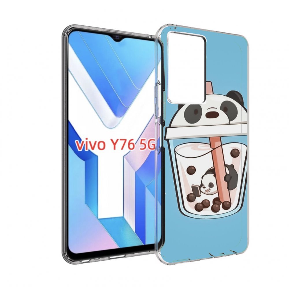 

Чехол MyPads Bubble tea для Vivo Y76 5G, Прозрачный, Tocco