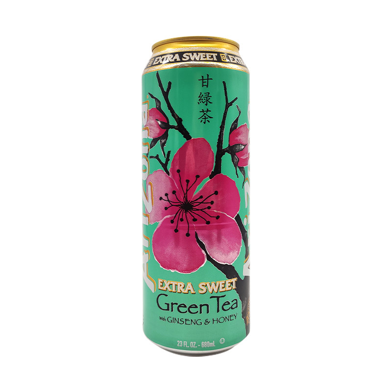 Напиток Arizona Extra Sweet Green Tea Женьшень и мед, 680 мл