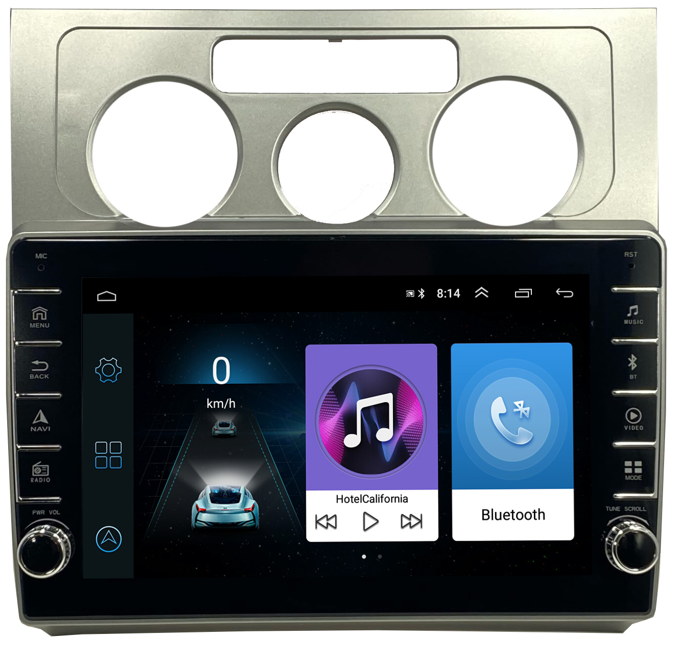 Автомагнитола ANDROID Volkswagen Caddy 3 2004-2010 Android 12 216GB с крутилками Мул 2087100₽