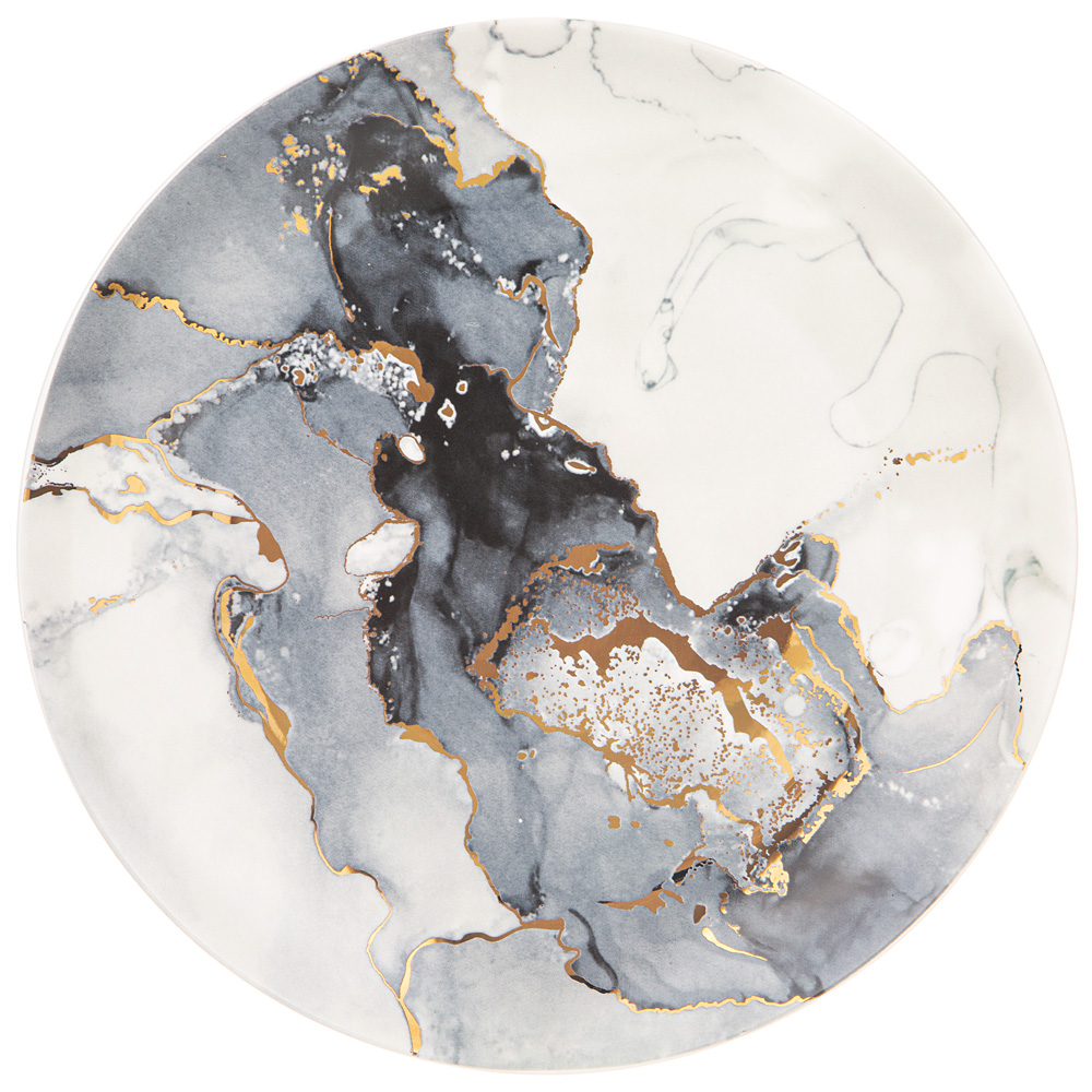 

Набор из 6 штук Тарелка обеденная Lefard Moon Art 27см, фарфор (42-456_6), Белый