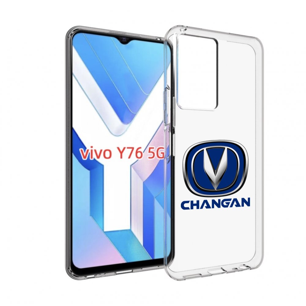 

Чехол Mypads Changan Мужской Для Vivo Y76 5G, Прозрачный, Tocco