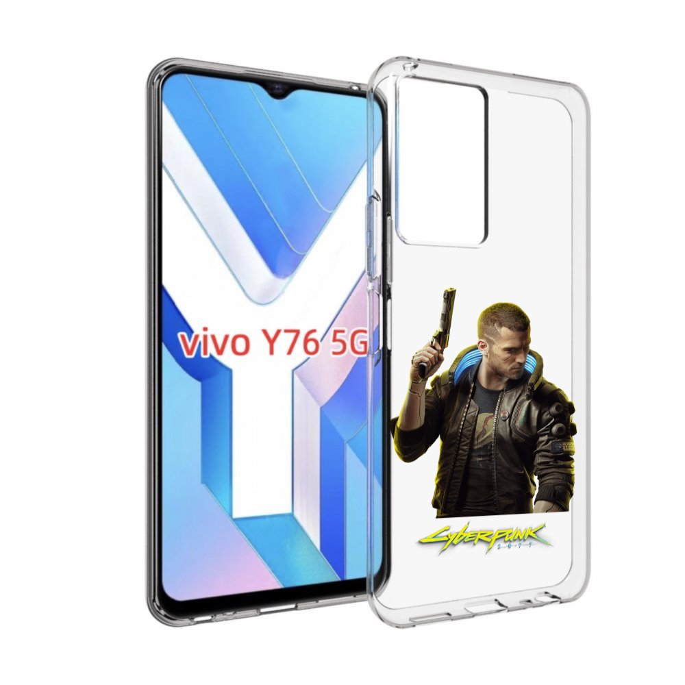 

Чехол MyPads Cyberpunk-2077 для Vivo Y76 5G, Прозрачный, Tocco