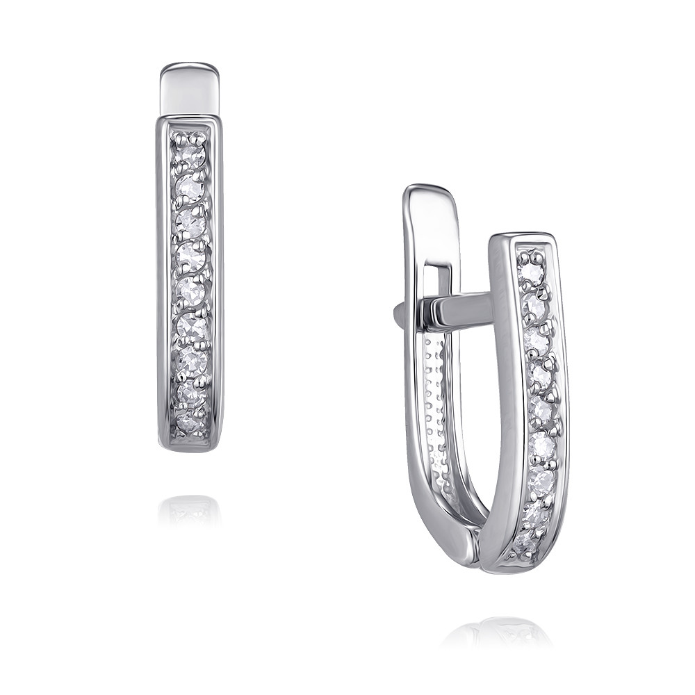 

Серьги из белого золота ADAMAS 24041721/01-А51Д-41, бриллиант, 24041721/01-А51Д-41