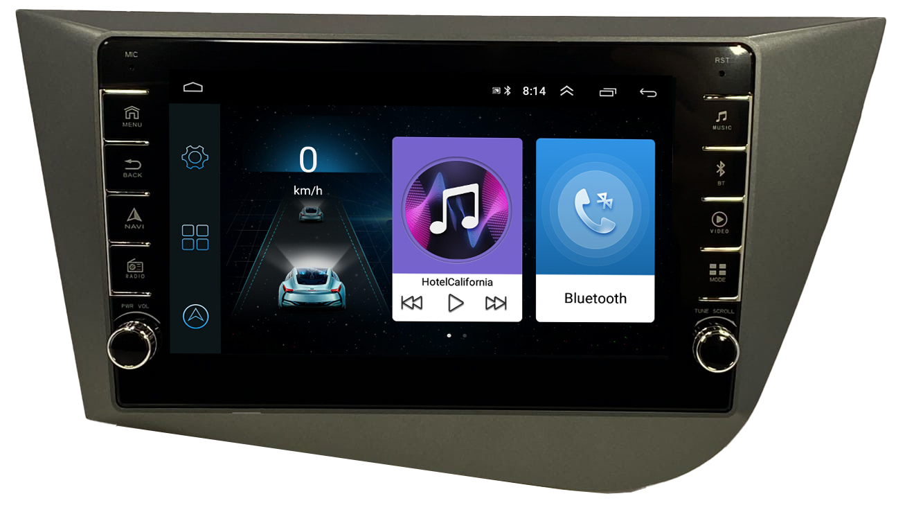 Автомагнитола ANDROID Seat Leon 2 2005-2012 Android 12 232GB с крутилками Мультируль 2234000₽