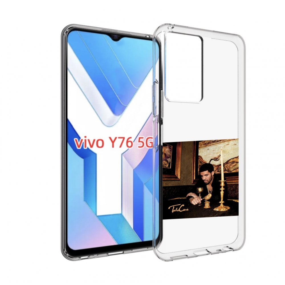 

Чехол MyPads Drake - Take Care для Vivo Y76 5G, Прозрачный, Tocco