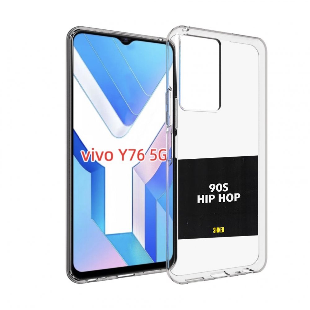 

Чехол MyPads Eazy-E 90S Hip Hop для Vivo Y76 5G, Прозрачный, Tocco