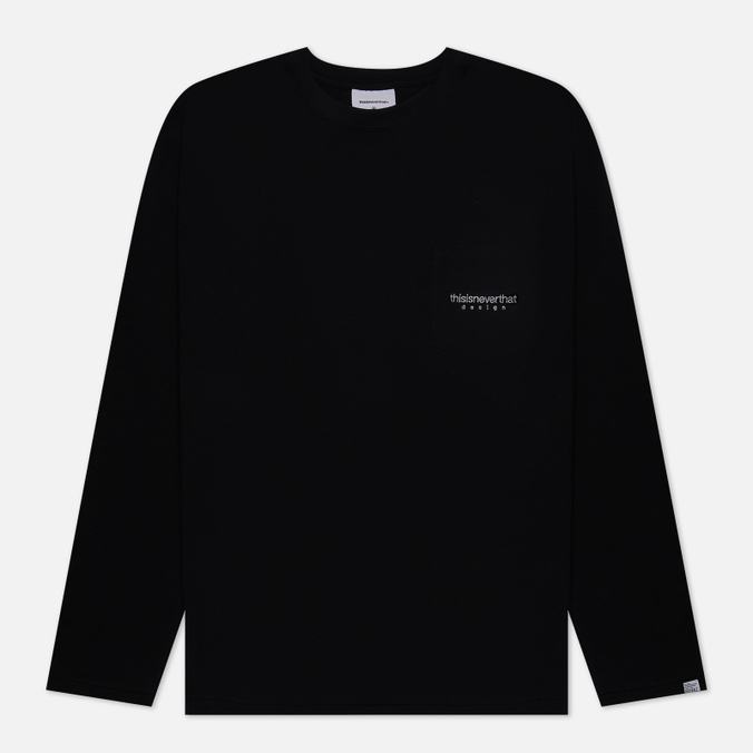 

Лонгслив мужской thisisneverthat TN223TTSLT08-BLK черный M, TN223TTSLT08-BLK