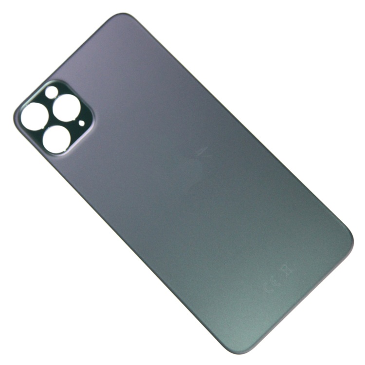 

Задняя крышка для iPhone 11 Pro Max (широкий вырез под камеру) <темно-зеленый> OEM
