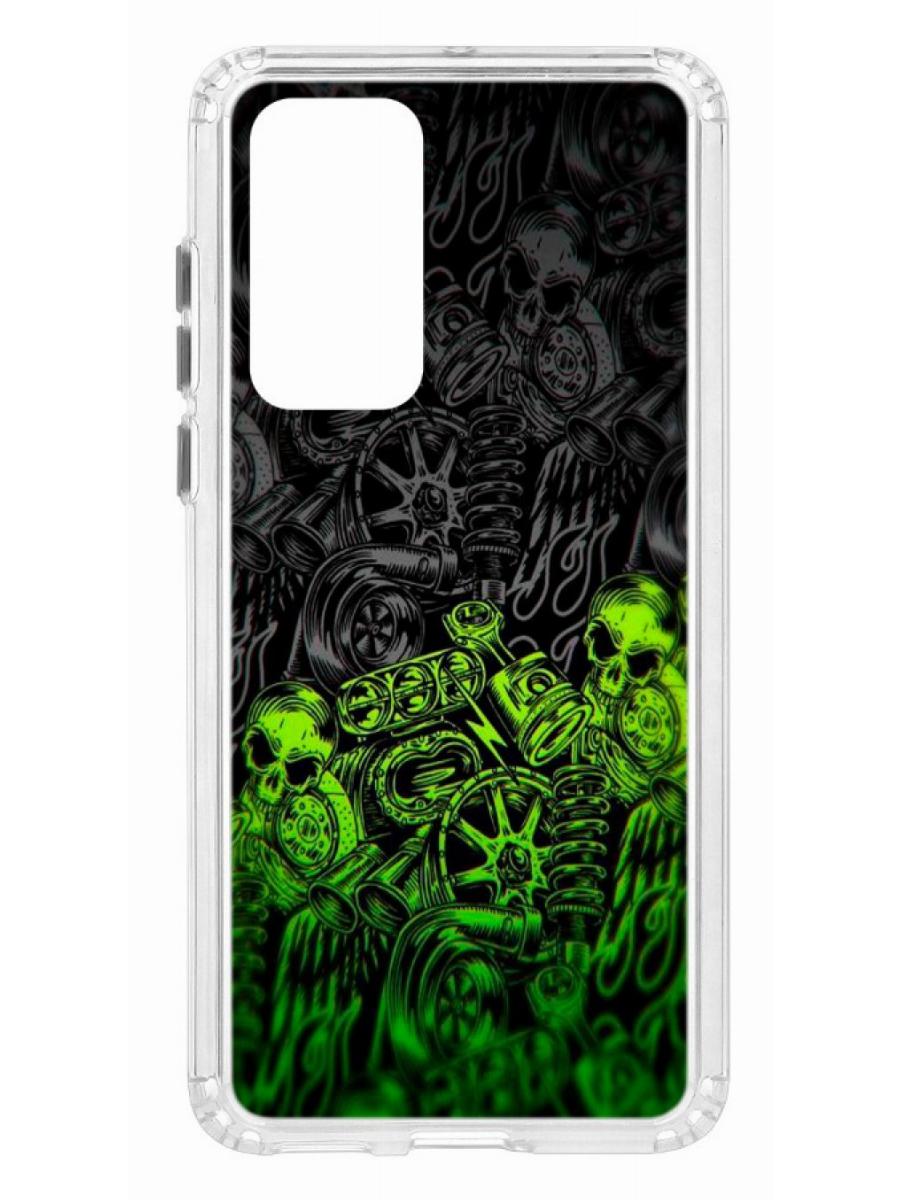 фото Чехол для huawei p40 kruche print garage кruче