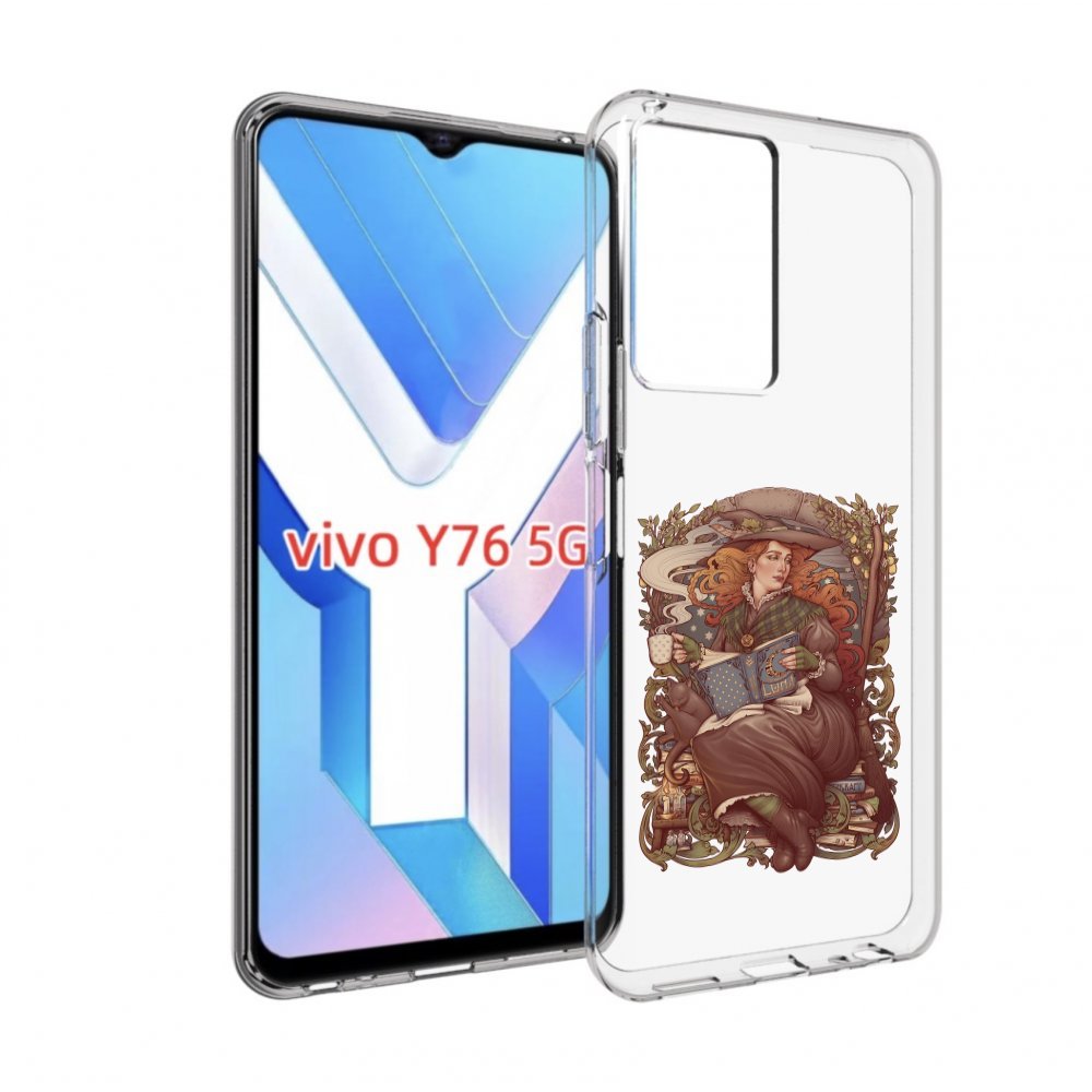 

Чехол MyPads Женские_126 для Vivo Y76 5G, Прозрачный, Tocco