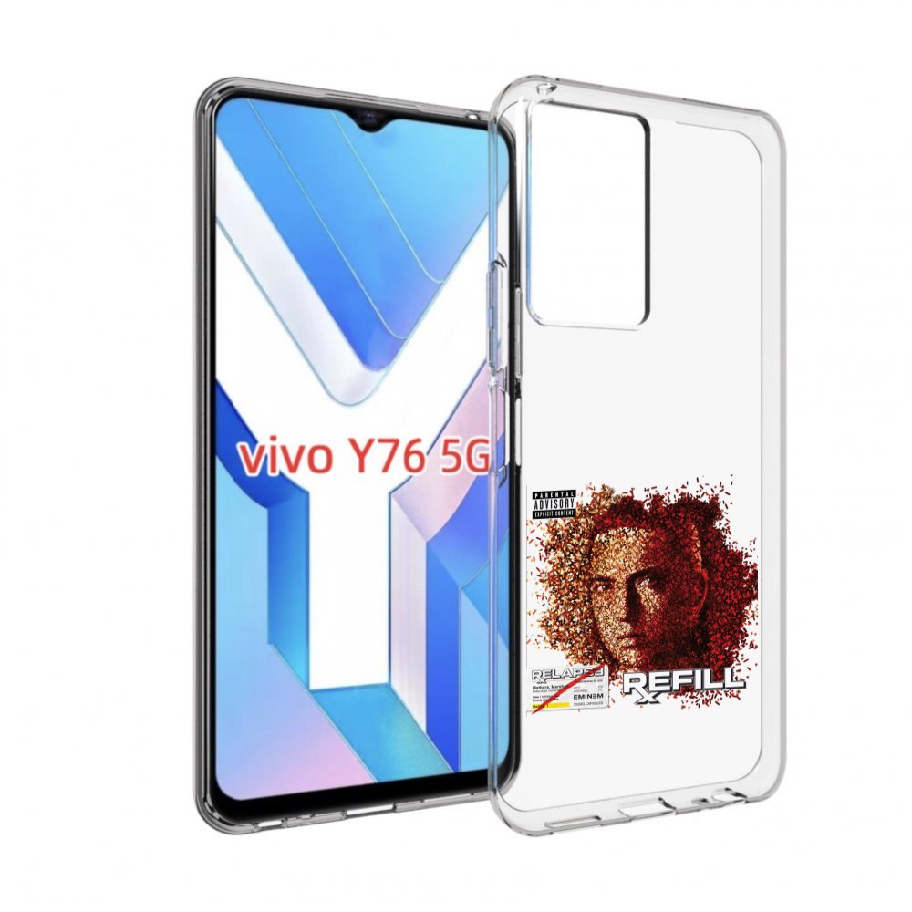 

Чехол MyPads Eminem RELAPSE, REFILL для Vivo Y76 5G, Прозрачный, Tocco
