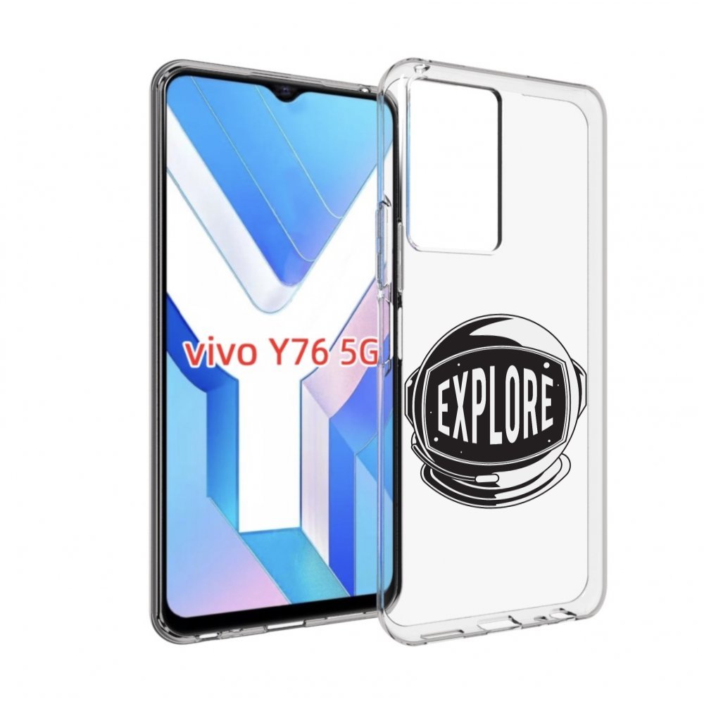 

Чехол MyPads Explore для Vivo Y76 5G, Прозрачный, Tocco