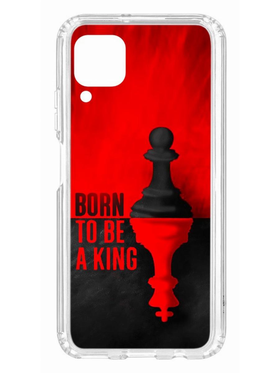 фото Чехол для huawei p40 lite kruche print born to be a king кruче