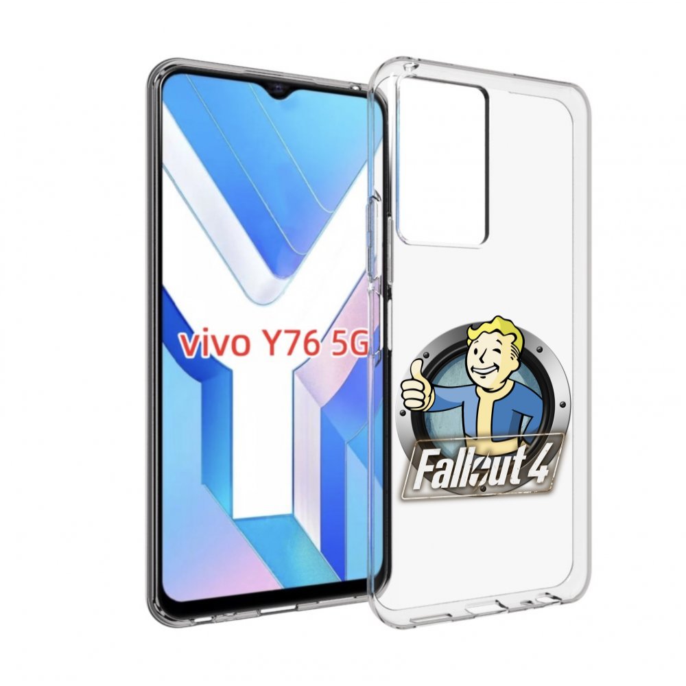 

Чехол MyPads Fallout-4 для Vivo Y76 5G, Прозрачный, Tocco
