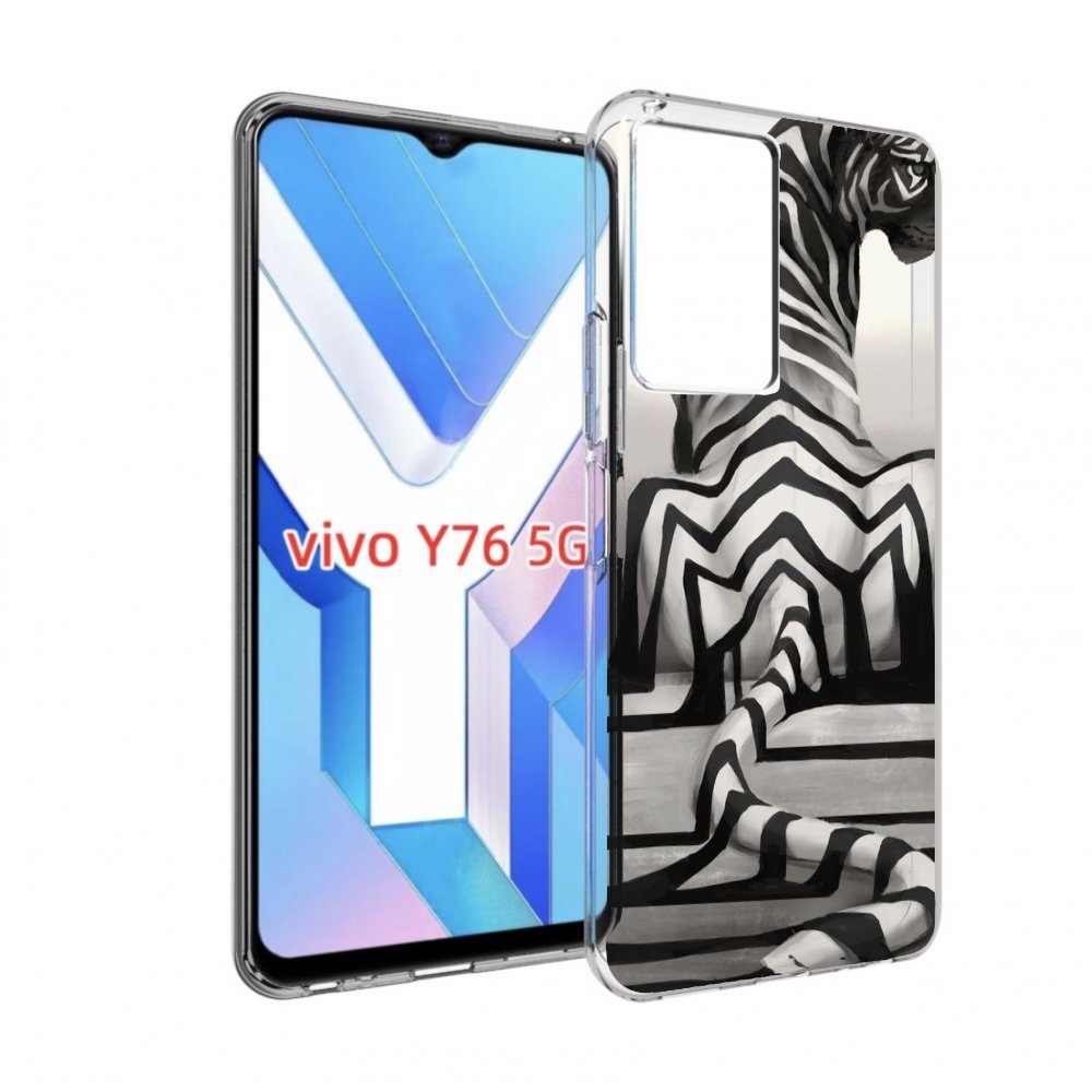 

Чехол MyPads Fantastic Beasts by Jade Mere для Vivo Y76 5G, Прозрачный, Tocco