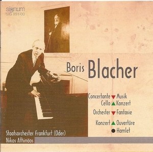 Blacher: Cello Concerto, etc.