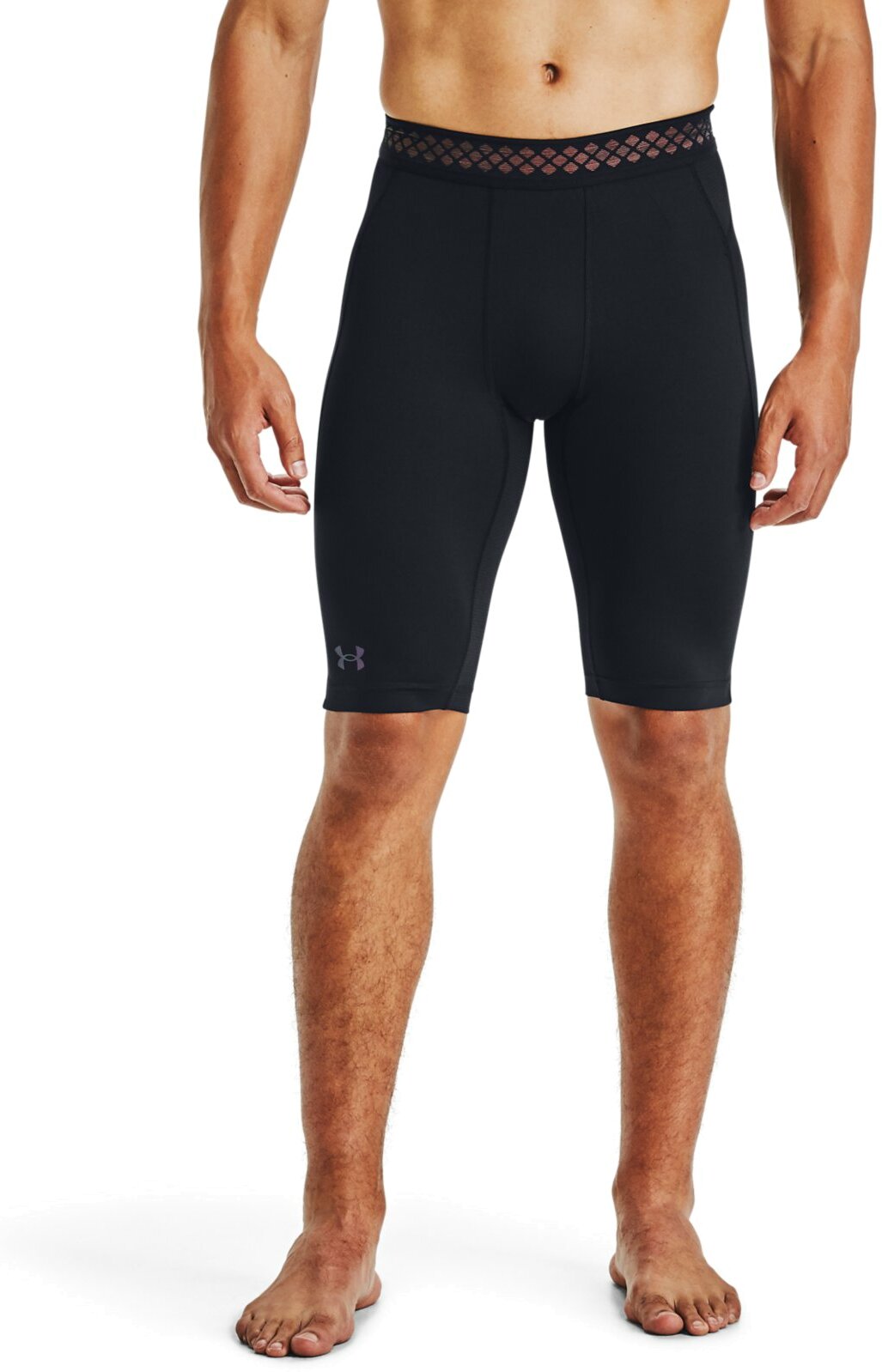 Шорты мужские Under Armour UA HG Rush 2.0 Long Shorts черные 2XL