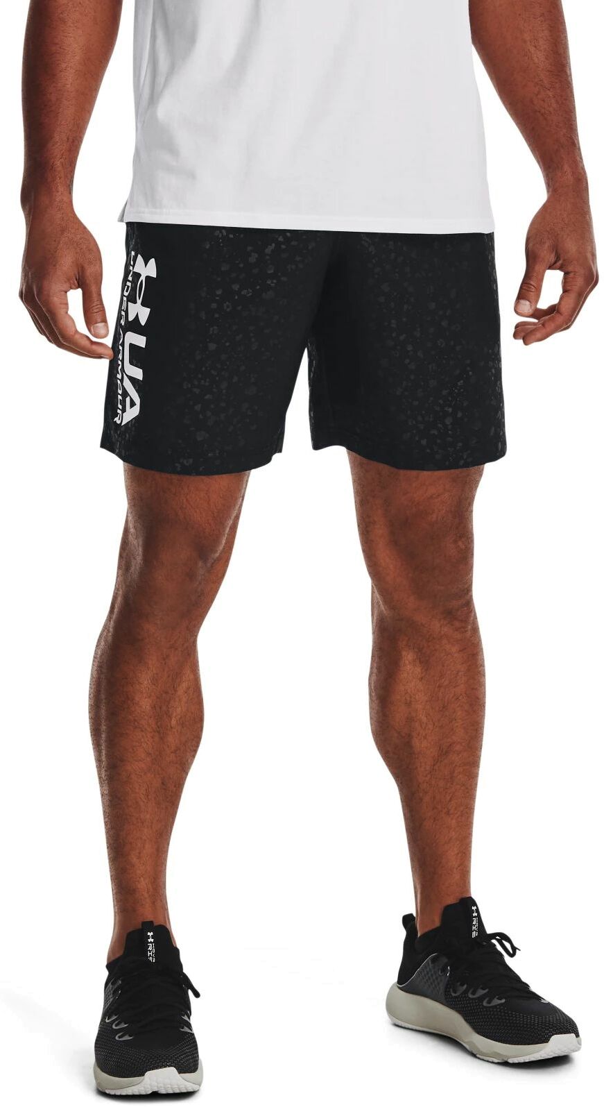 Спортивные шорты мужские Under Armour Woven Emboss Shorts черный M